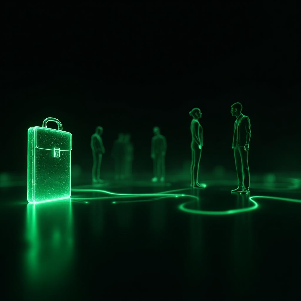 Karriere-Seite mit Bewerber-Silhouetten - Fachkräfte anziehen mit KI-Landingpages